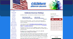 Desktop Screenshot of celebrate-american-holidays.com